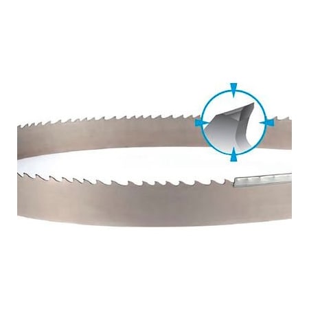 DoAll T3N Tungsten Carbide Band Saw Blade, 2W, .063 Thick/gauge, 0.7-1TPI